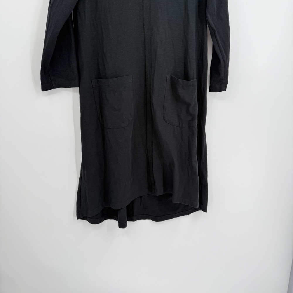 Kate Quinn Little Liam Black Dress Women's Size XS Organic Cotton Pockets - Picture 3 of 7